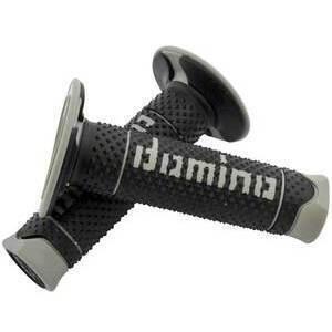 Coppia manopole Tommaselli Off Road DSH nero/grigio