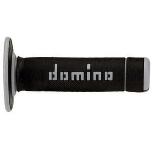 Coppia manopole Tommaselli Off Road A020 22mm nero/grigio