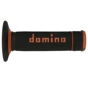 Coppia manopole Tommaselli Off Road Extreme 22mm nero/arancione