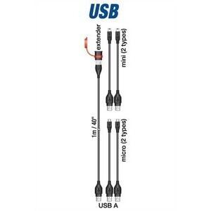 Set n.4 adattatori USB