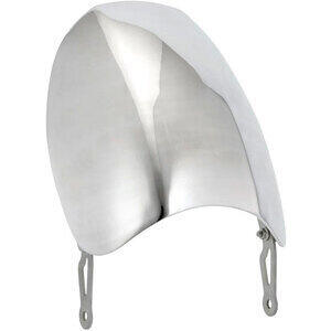 Cupolino moto universale Motone Airblade alluminio lucido