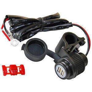 Presa USB 12V, 2A doppia