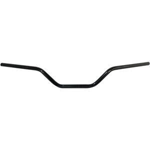 Handlebar 22.2mm Emgo Flat Track low black