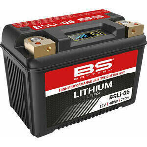 Batteria litio LiFePO4 BS Battery BSLi-06 12V-280A, 4Ah