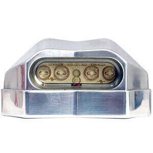 Luce targa led Edge cromo
