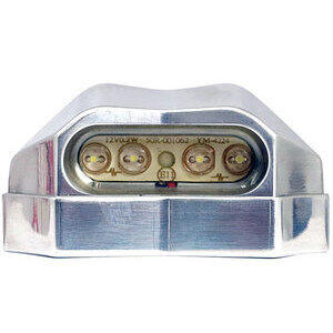 Luce targa led Edge cromo