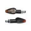 Coppia frecce led Peak nero opaco