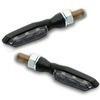 Coppia frecce led Highsider Sonic nero opaco fumè