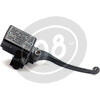 Pompa freno anteriore 22mm Honda Replica 16mm serbatoio integrato nero - Foto 2