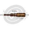 Getto minimo carburatori Mikuni VM28/486 042.5 - Foto 2