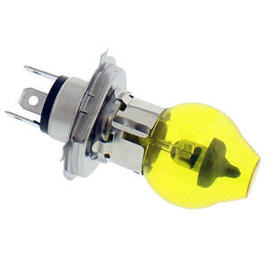 Bulbo alogeno 12V-H4, 60/55W giallo