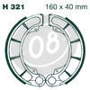 Coppia ganasce freno EBC Brakes H321 - Foto 2