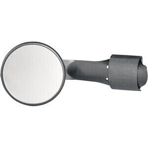 Specchietto retrovisore bar-end Round mini regolabile nero