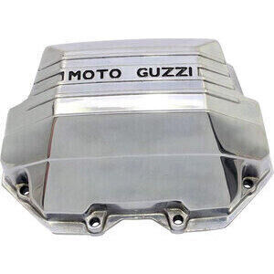 Cylinder head cover Moto Guzzi Serie Grossa cylinders squared polish