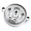 Coperchio carburatori Dell'Orto PHM 38-41 alluminio CNC - Foto 2