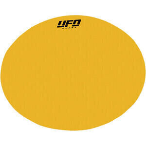 Sticker numberplate yellow