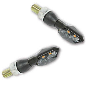 Coppia frecce led Highsider Sonic-X2 nero opaco