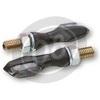 Coppia frecce led Highsider Sonic- X2 nero opaco - Foto 2