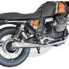 Finale di scarico per Moto Guzzi V 7 i.e. Mistral conico corto lucido coppia - Foto 5