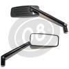 Specchietto retrovisore reversibile Highsider Streetfighter nero coppia - Foto 2