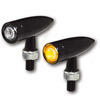 Coppia frecce led Highsider Mono con alloggio nero