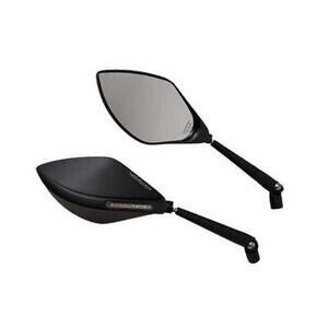 Coppia specchietti retrovisori Highsider Super Sport con frecce nero
