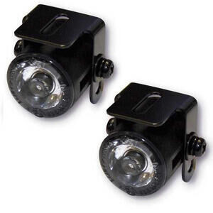 Faro supplementare led Round posizione completo coppia