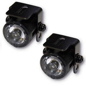Faro supplementare led Round posizione completo coppia
