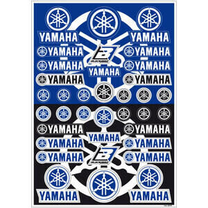 Adesivo Yamaha kit blu