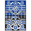 Adesivo Yamaha kit blu