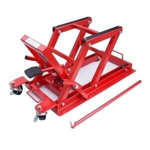 Sollevatore moto idraulico 400kg 13-43cm