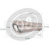 Finale di scarico Spark 60's 60mm inox - Foto 2