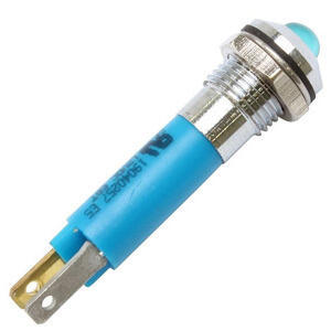 Spia led Modern blu