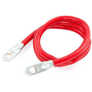 Cavo batteria 15cm rosso