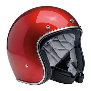 Casco moto aperto Biltwell Bonanza rosso