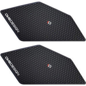 Coppia paraginocchia serbatoio per BMW R 1200 GS -'12 nero