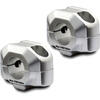 Coppia riser SW-Motech 15mm manubrio 22mm grigio