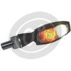 Coppia frecce led Highsider Blaze nero opaco con luce posizione fumè - Foto 5