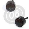 Coppia frecce led Highsider Apollo nero con fanalino posteriore fumè - Foto 5