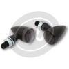 Coppia frecce led Highsider Apollo Bullet nero fumè - Foto 7