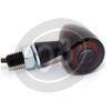 Coppia frecce led Highsider Apollo Bullet nero con fanalino posteriore fumè - Foto 6
