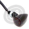 Coppia frecce led Highsider Apollo Bullet nero con fanalino posteriore fumè - Foto 2