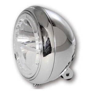 Faro anteriore 7\'\' Highsider Voyage full led attacco basso cromo