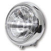 Faro anteriore 7'' Highsider Voyage full led attacco basso cromo - Foto 4