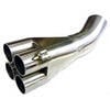 Collettore di scarico per BMW K 100 4-1 sinistro 30°