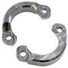 Flangia collettori di scarico per Moto Guzzi Serie Grossa 48mm CNC spezzata grigio