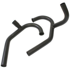 Collettore di scarico per Moto Guzzi 850 Le Mans completo compensatore nero