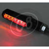 Coppia frecce led Fin con fanalino posteriore fumè - Foto 3