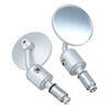 Specchietto retrovisore bar-end Cafe Racer Type1 grigio coppia