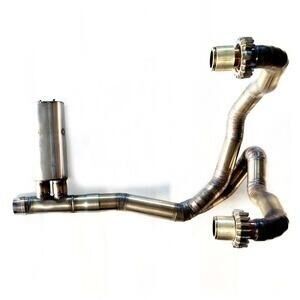 Impianto di scarico per Moto Guzzi V 35